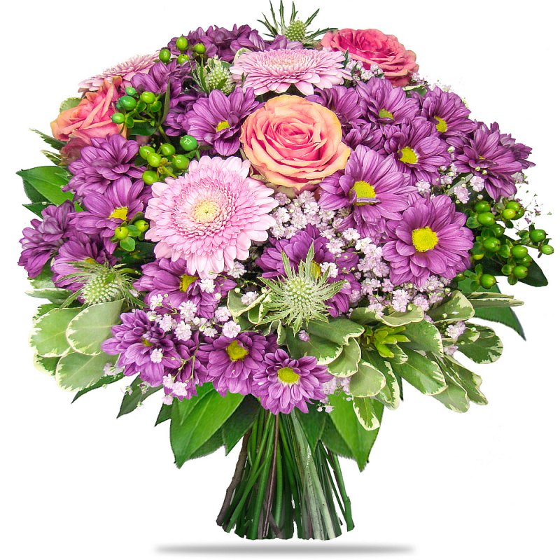 Purple Flower Mix Bouquet