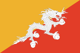 Country Flag Bhutan