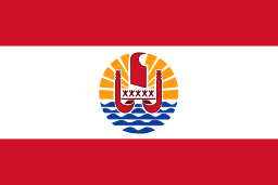 Country Flag French Polynesia