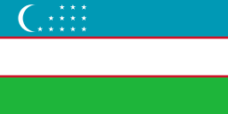 Country Flag Uzbekistan