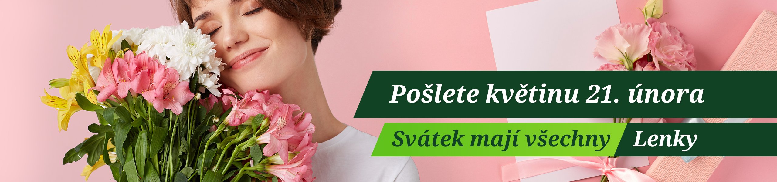 Svátek má Lenka | Rozvoz květin | Online květiny Jana