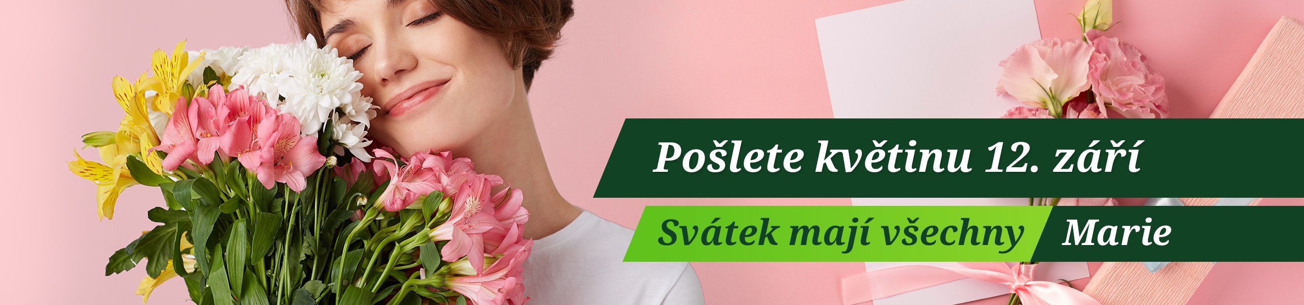 Svátek má Marie | Rozvoz květin | Online květiny Jana