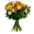 Lisianthus & Sunflowers