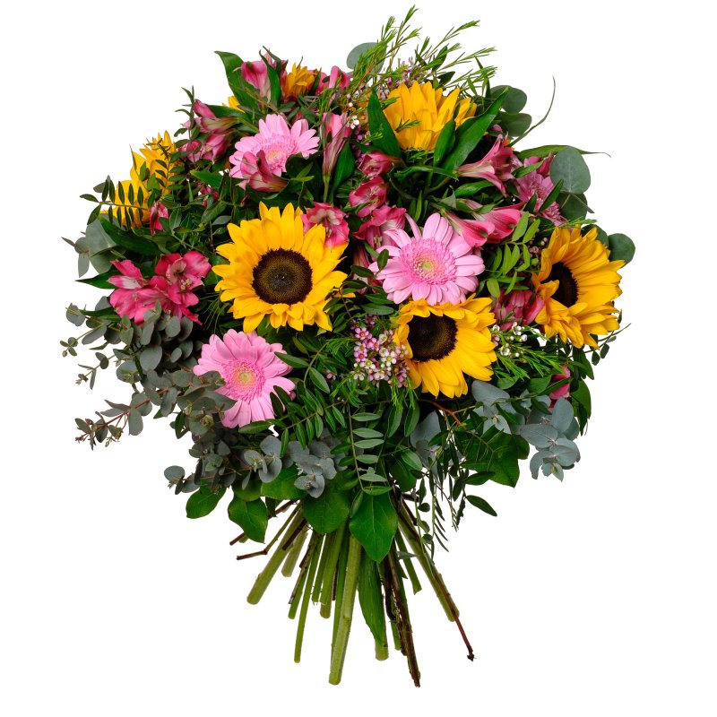 Sunflowers & Alstroemerias